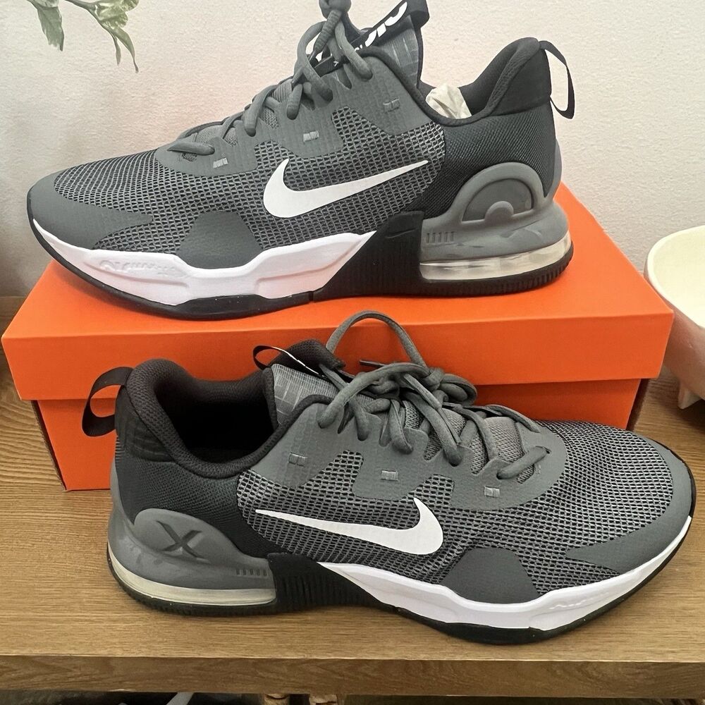 Mens Size 11 Nike Air Max Alpha Trainer 5 Smoke Grey Training DM0829 003 Gym